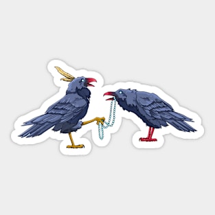 Ravens love gift Sticker